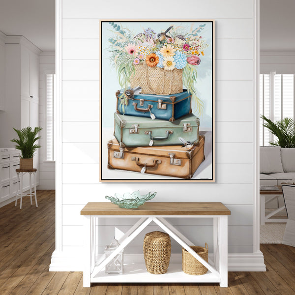 Gathered Treasured Memories - original painting