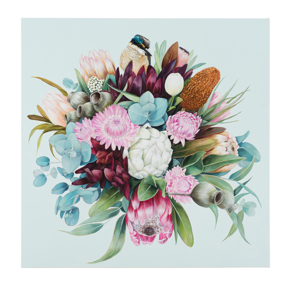 Blushing bouquet